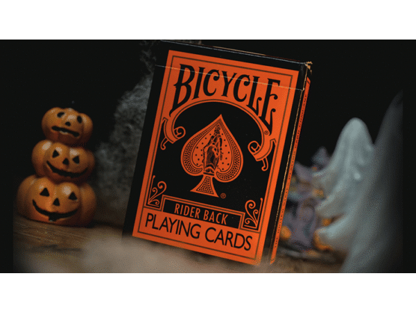 Bicycle Reverse (Orange) Playing Cards