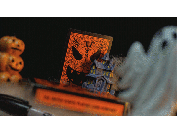 Bicycle Reverse (Orange) Playing Cards