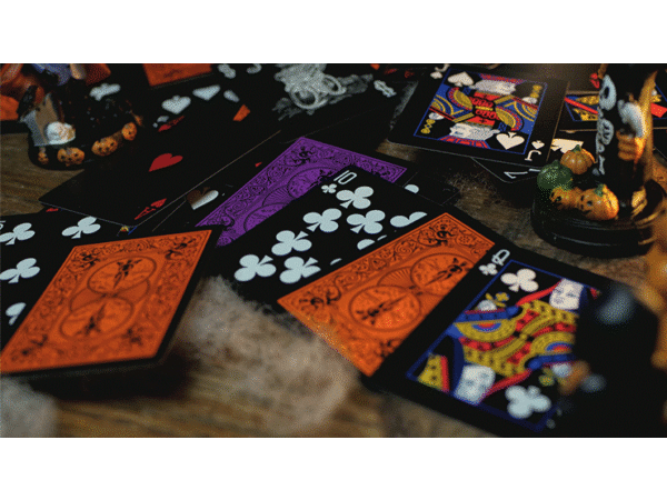 Bicycle Reverse (Orange) Playing Cards