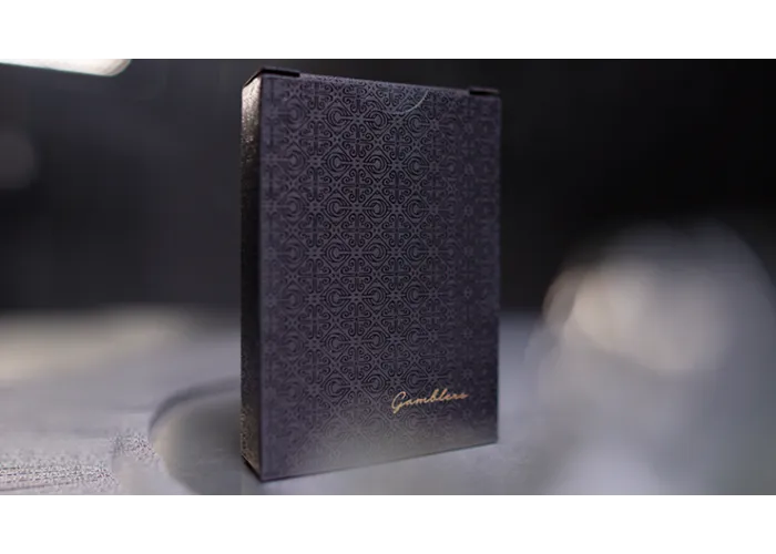 Gambler's Playing Cards (Borderless Black) by Christofer Lacoste and Drop Thirty Two