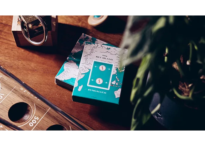 Sky Island Playing Cards by Svngali Design Co