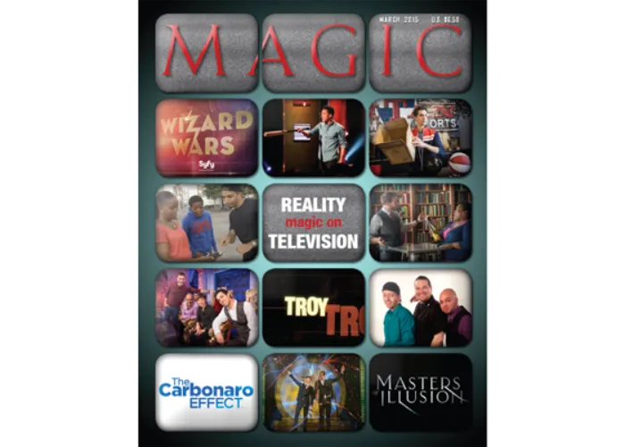 Magic Magazine "Magic on Reality TV" March 2015 - Book