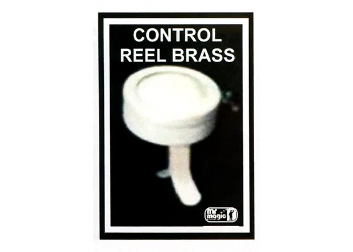 Control Reel (Brass) by Mr. Magic - Trick