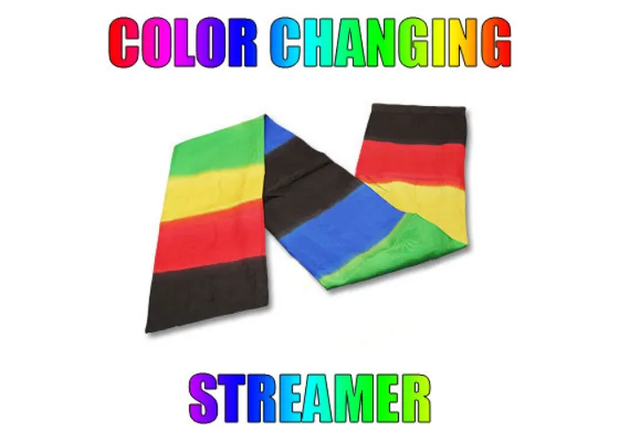 Color Changing Streamer by Vincenzo Di Fatta - Tricks