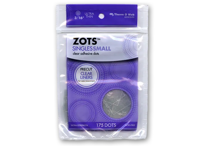 Sticky Dots Small (175 dots- 3/16 inch diameter) Bag of Singles