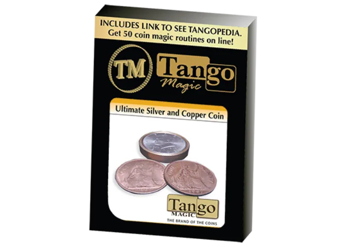Ultimate Copper Silver by Tango Magic -Trick (D0061)