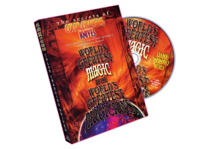 Color Changing Knives (World's Greatest Magic) - DVD