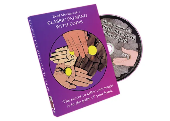 Classic Palming With Coins by Reed McClintock - DVD