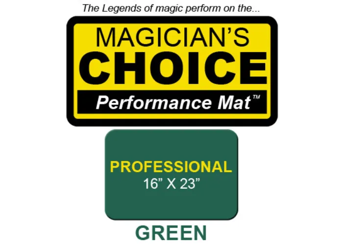 Professional Close-Up Mat (GREEN - 16x23) by Ronjo - Trick