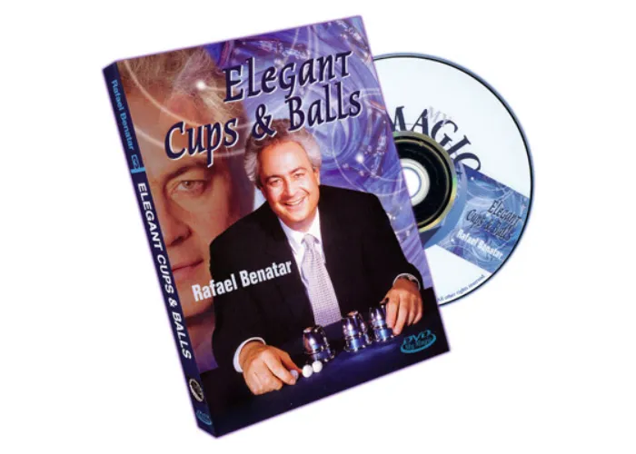 Elegant Cups And Balls by Rafael Benatar - DVD