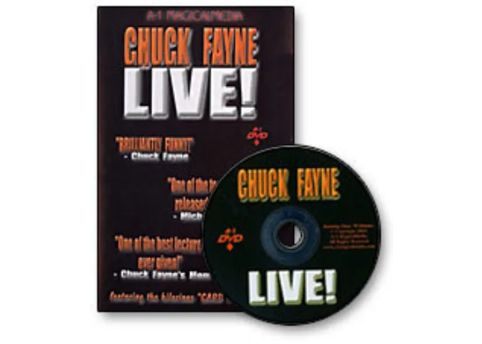 Chuck Fayne Live, DVD