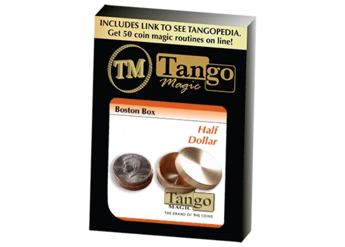 Boston Box (Half Dollar)(B0008) by Tango - Trick