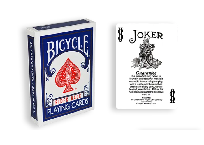 Blue One Way Forcing Deck (joker w/Guarantee)