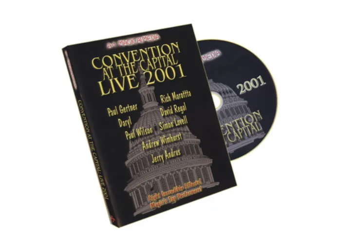 Convention At The Capital 2001 by A-1 Magical Media - DVD