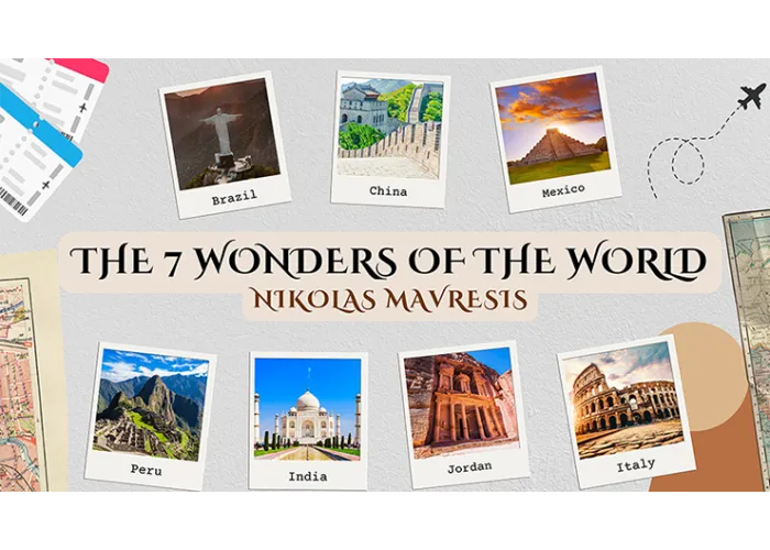 Seven Wonders of the World by Nikolas Mavresis
