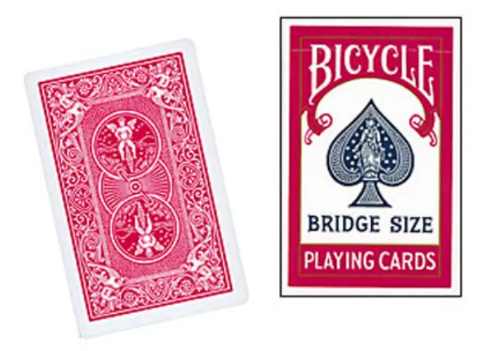 Cards Bicycle Bridge (Red)