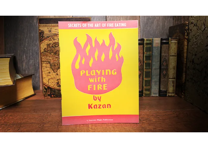 Playing with Fire (Rare/Limited) by Kazan - Book