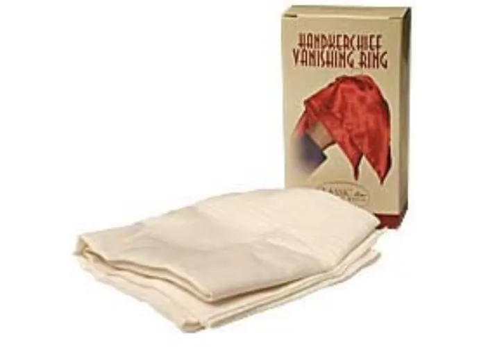 Hankerchief Vanishing Ring (White) by Bazar de Magia  - Verschwinde-Tuch