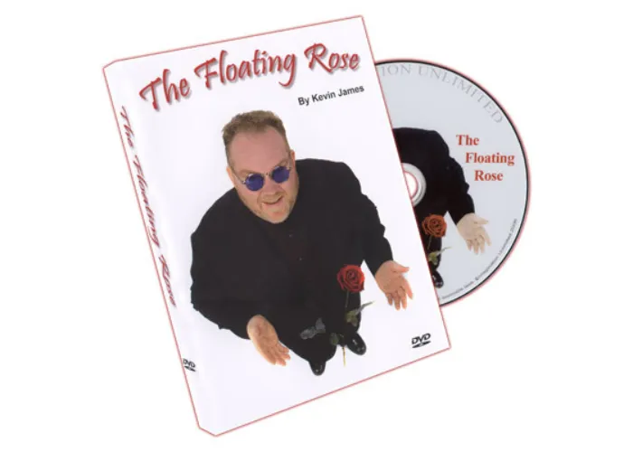 The Floating Rose by Kevin James red