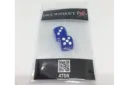 Dice Without Two CLEAR BLUE (2 Dice Set) – Image 1