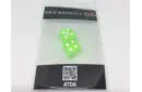 Dice Without Two CLEAR GREEN (2 Dice Set) – Image 1