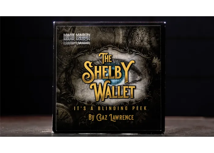 Shelby Wallet (Gimmicks and Online Instructions) by Gaz Lawrence and Mark Mason