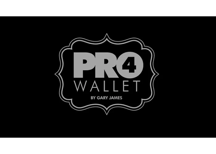 Pro 4 Wallet (Gimmicks and Online Instructions) by Gary James