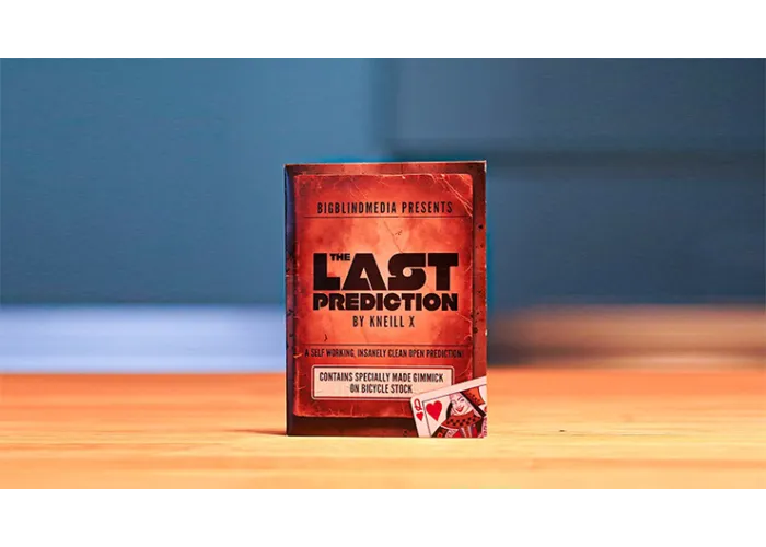The Last Prediction (DVD and Gimmick) by Kneill X and Big Blind Media - DVD