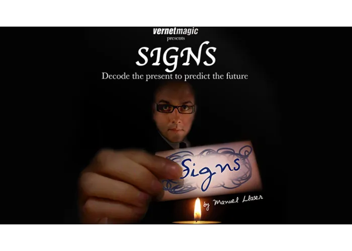 SIGNS (Gimmicks and Online Instructions) by Vernet