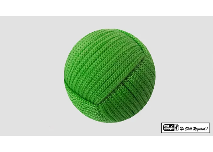 Rope Ball 2.25 inch (Green) by Mr. Magic - Trick
