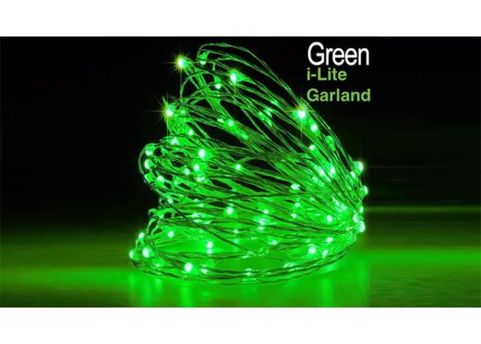 i-Lite Garland GREEN by Victor Voitko (Gimmick and Online Instructions)
