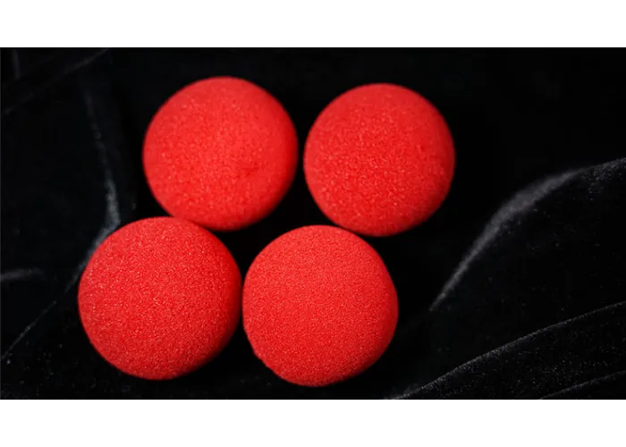 New Sponge Ball (Red) by TCC (Sponge balls and online instructions)