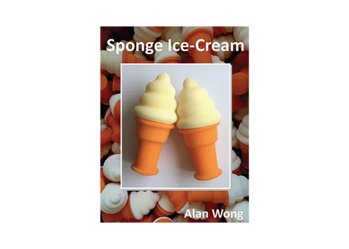 Sponge Ice Cream Cone (2 Cones) by Alan Wong