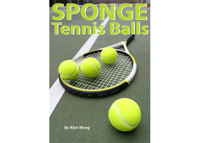 Sponge Tennis Balls (Set of 4) by Alan Wong