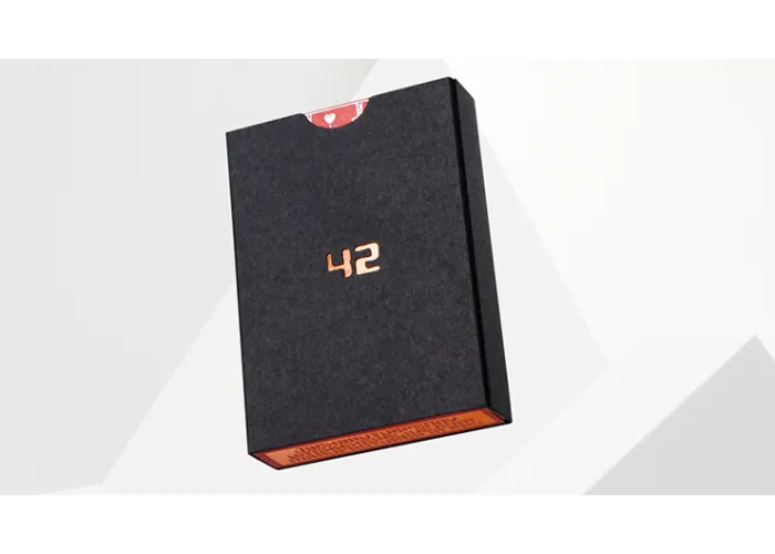 The Hitchhiker's Guide to The Galaxy- The Infinite Improbability Deck (Orange/RED 42)