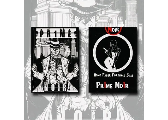Pr1me Noir Deck (limited Edition)by Max Magic & Stratomagic