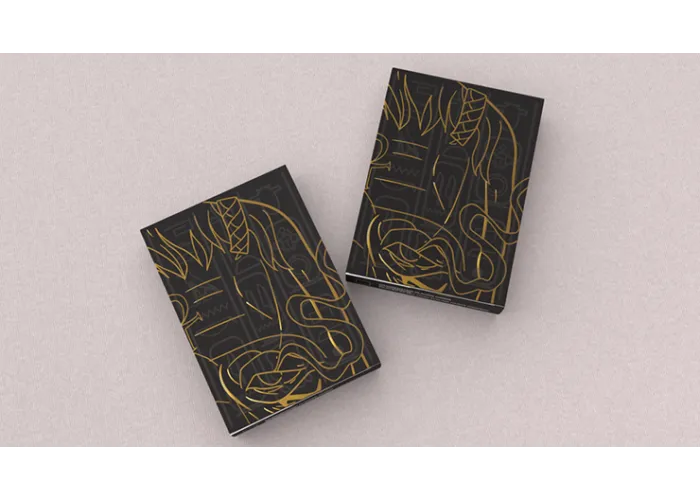 Frankenstein Series Egypt Edition (Gilded) Playing Cards