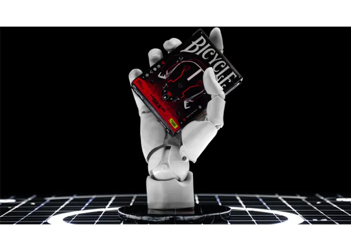 Bicycle Machine56 R-TYPE/2 Black Playing Cards by RunIt Decks