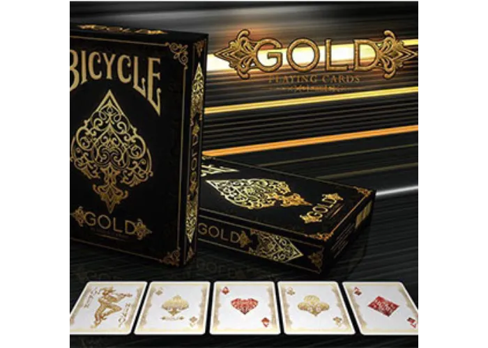 Bicycle Gold Deck by US Playing Cards