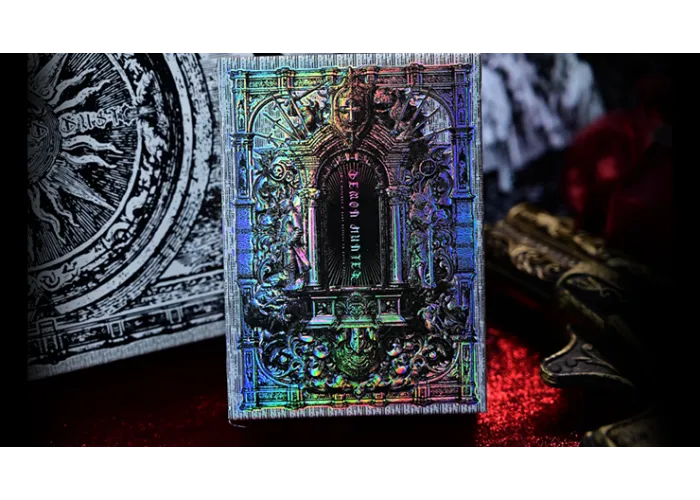 Trinity of Night - Demon Hunter HOLO Playing Cards by Evokad