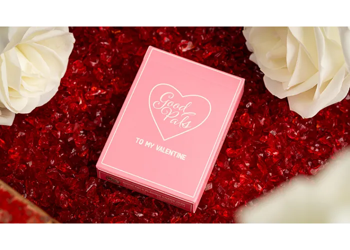 Good Pals Valentine's Pink Playing Cards