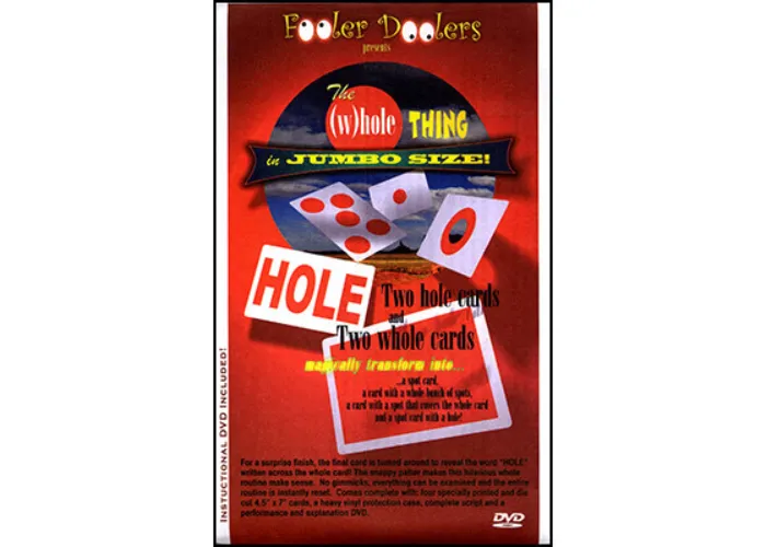 The (W)hole Thing (With Cards and DVD) by Fooler Dooler