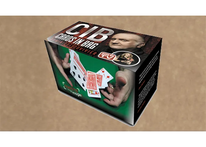 CIB: Cards In Bag (Gimmicks and Instructions) by Dominique Duvivier