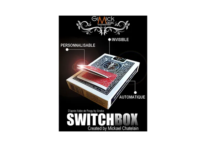 SWITCHBOX (BLUE) by Mickael Chatelain