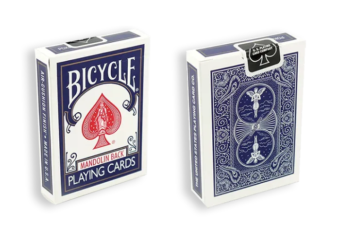 Bicycle Playing Cards 809 Mandolin Blue by USPCC