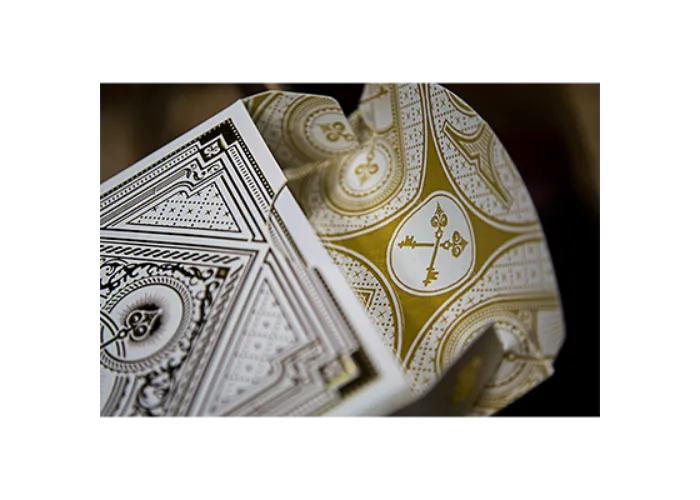 Spirit White Playing Cards by Gamblers Warehouse