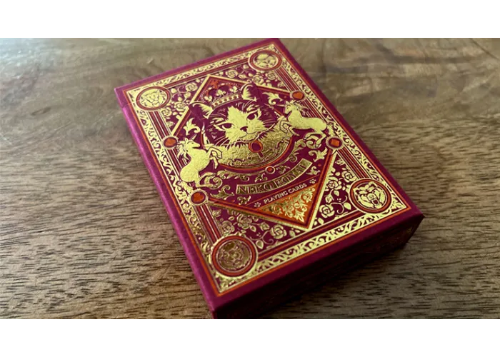 Neko Royal Red Playing Cards