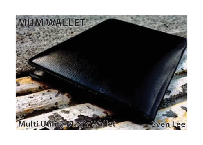 MUM Wallet (Black) by Sven Lee