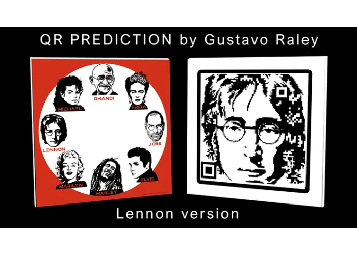 QR PREDICTION JOHN LENNON (Gimmicks and Online Instructions) by Gustavo Raley