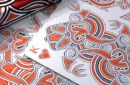 Hello Tiki (Red) Playing Cards – Bild 3